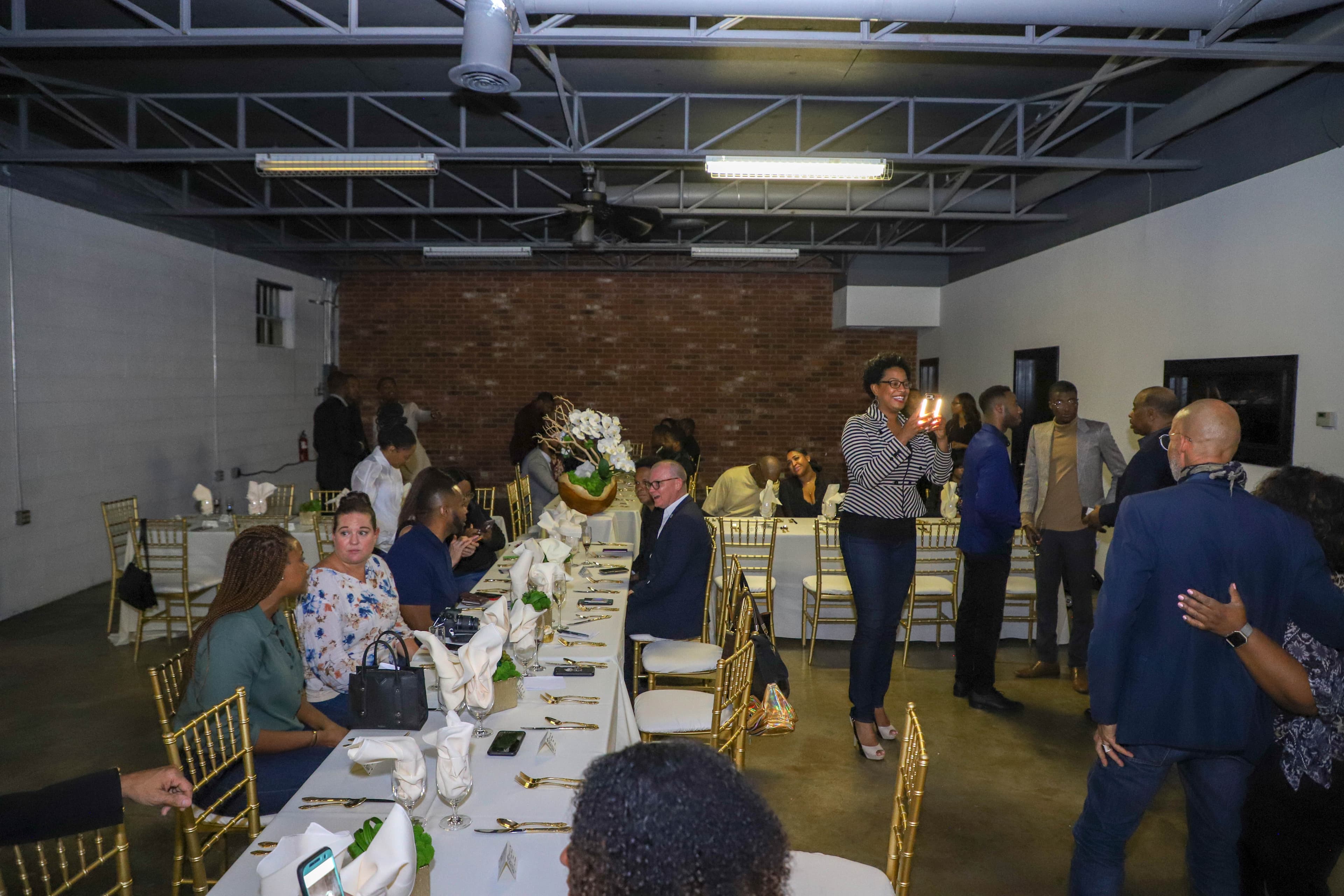 Arts Kollective dinner table