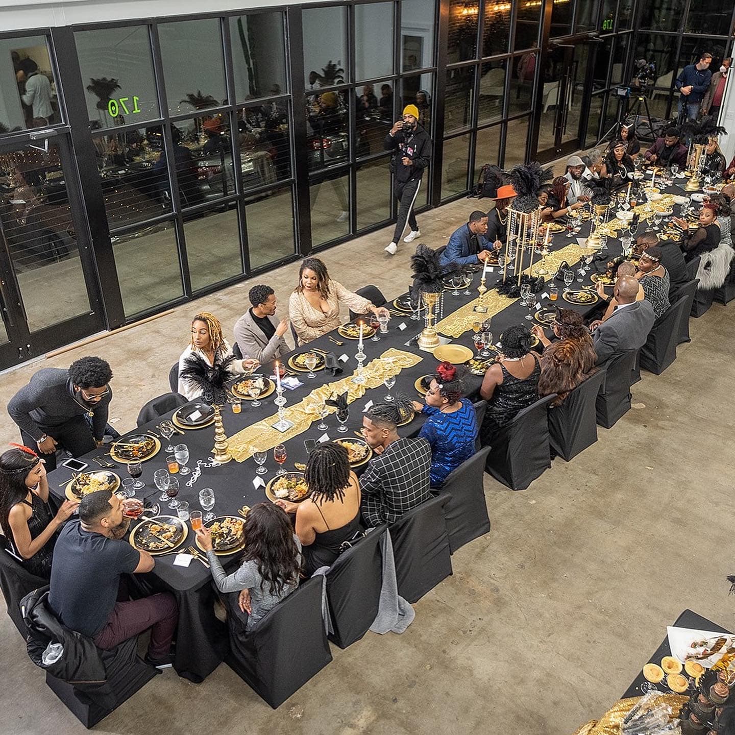 Arts Kollective dinner table