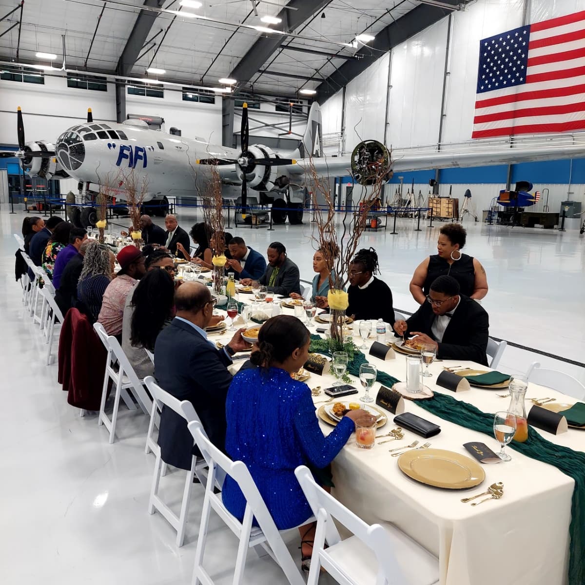 Arts Kollective dinner table